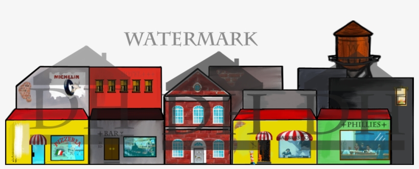 City Street Background - Drama King, transparent png #3544742