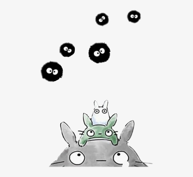 Report Abuse - Totoro Movie Soot Sprite, transparent png #3544917
