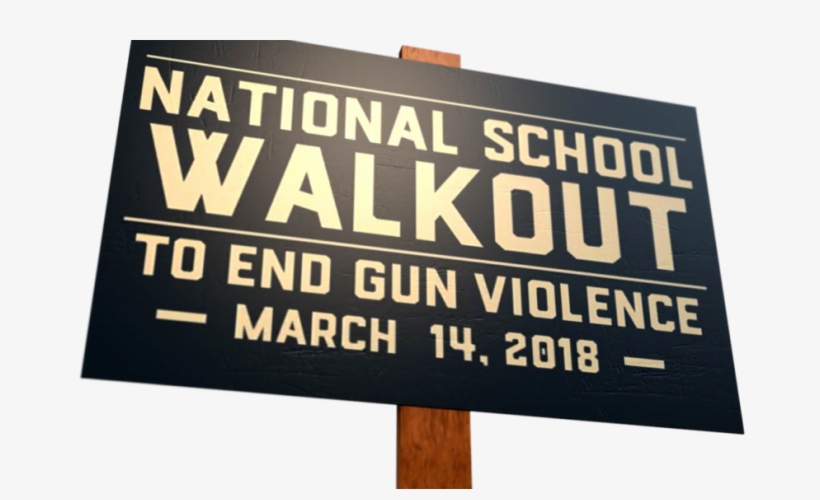 Chattanooga Students Walk Out Of School To Protest - Walk Out March 14, transparent png #3544968