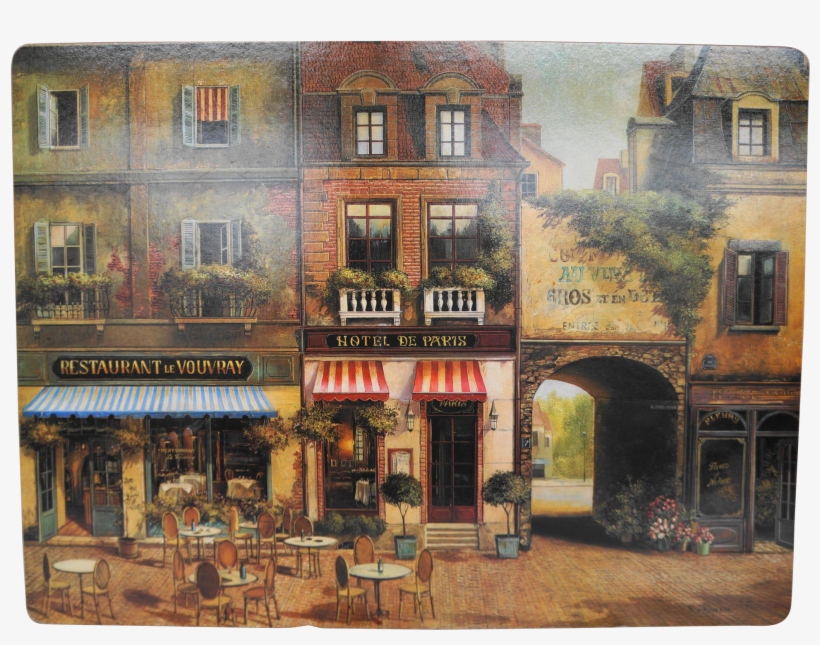 York La Rue De Paris Wall Mural, transparent png #3545027