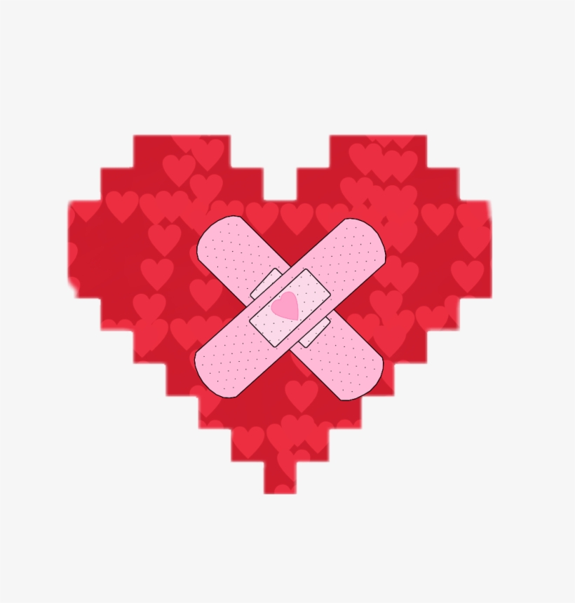 Pixel Art Heart, transparent png #3545058