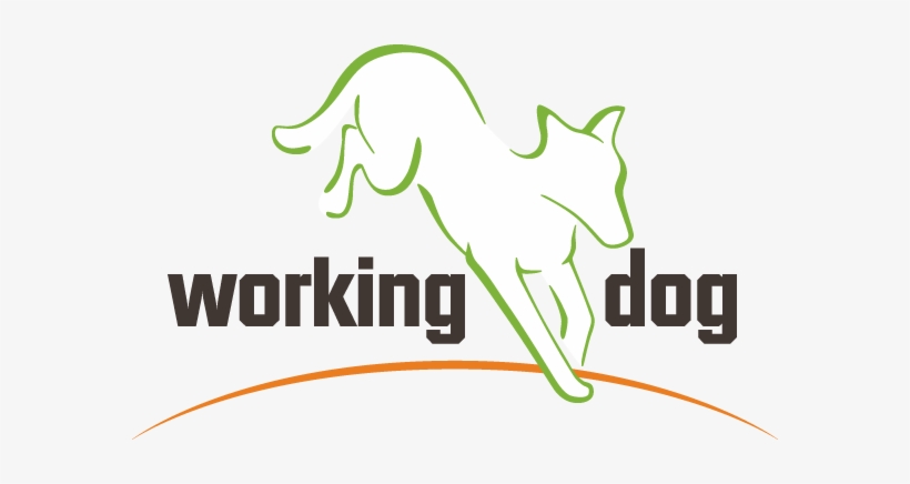 Com Logo - Working Dog Logo, transparent png #3545838