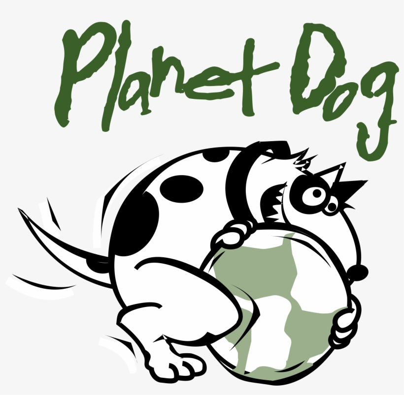 Planet Dog Logo Png Transparent - Dog, transparent png #3545916