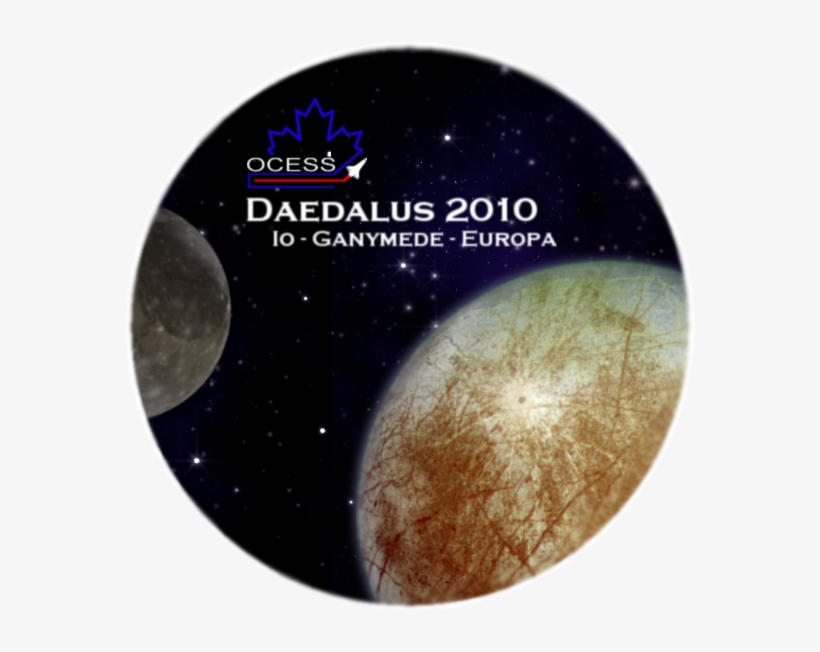 Daedalus2010patch - Europa Moon, transparent png #3546080