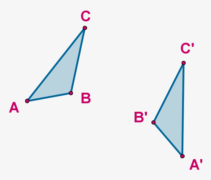 Si Los Vértices A, B, C Aparecen En El Sentido Contrario - Transformaciones Geometricas Inversa, transparent png #3546082
