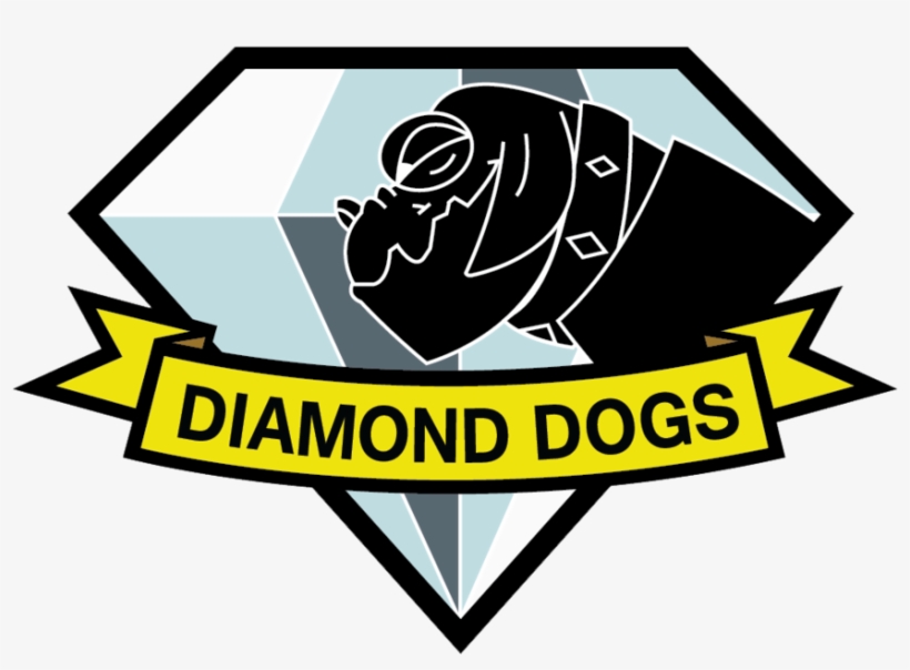 Th3anim8er, Diamond Dog, Konami, Logo, Metal Gear, - Metal Gear Solid Diamond Dogs, transparent png #3546101