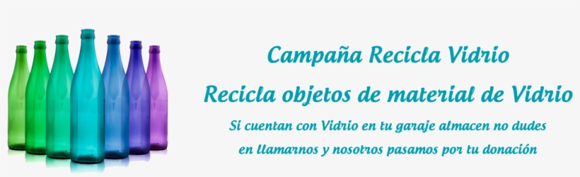 Emaús Reciclar Vidrio - Glass, transparent png #3546191