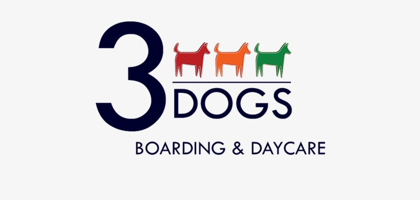 3 Dogs Boarding And Day Care Logo - Child Care, transparent png #3546233