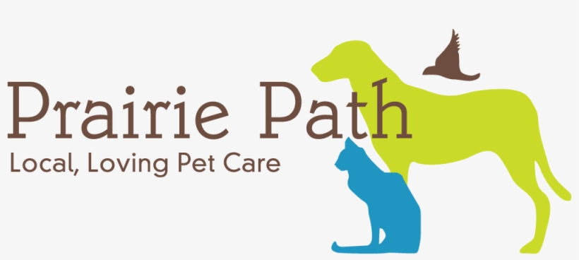 Illustration Of A Dog, Cat And Bird - Prairie Path Pet Care Logo, transparent png #3546276
