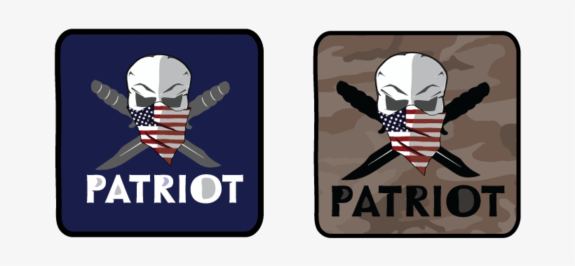 Military Skull Patches - Illustration, transparent png #3546298