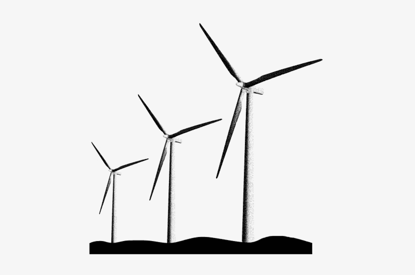 Wind Turbine Clipart Energy Source - Wind Energy Clip Art, transparent png #3546911