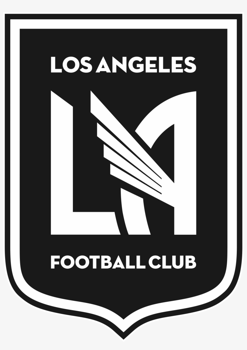 Los Angeles Fc Logo Black And White - Los Angeles Fc, transparent png #3547695