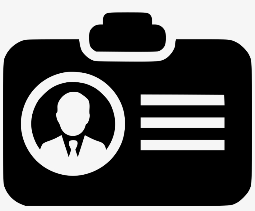 Card Id Identification Pass Man User Comments - Id Icon White, transparent png #3547816