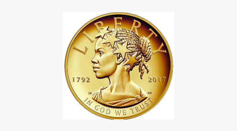 African American Lady Liberty Coin, transparent png #3547911