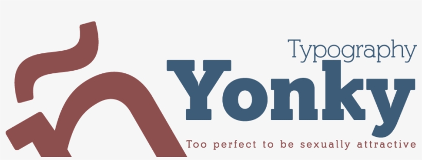 Yonky Slab Serif Fonts - Slab Serif, transparent png #3547912