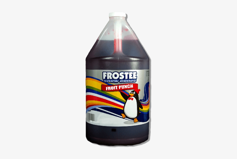 Frostee Fruit Punch Snow Cone Syrup, 1 Gallon 4 Per - Perfect Stix Snow Cone Syrup Gallon- Grape-1 Snow Cone, transparent png #3548923