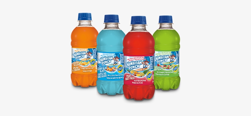 Hawaiian Punch - Hawaiian Punch Fruit Juicy Red, 1 L Bottle, transparent png #3549302