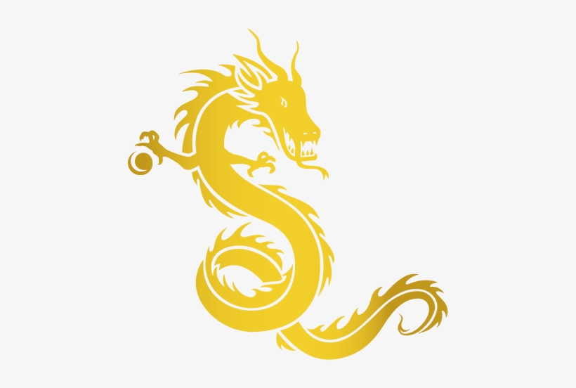 Triumph Martial Arts Gold Dragon - Gold Dragon Png Free, transparent png #3549460