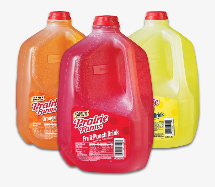 Fruit-punch - Prairie Farms Fruit Punch, transparent png #3549462