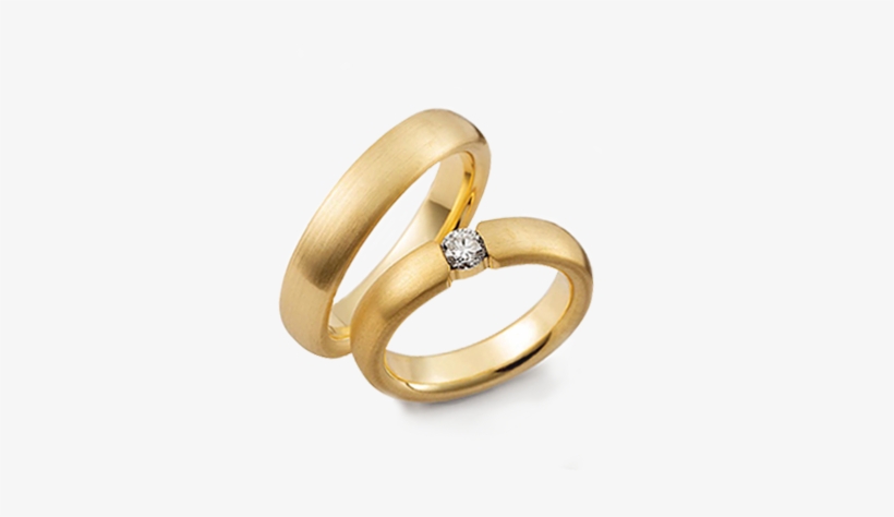 Disponibles En Oro Blanco Y Plata, También - Anillo De Matrimonio 14k, transparent png #3550745