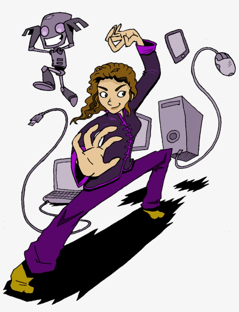 3 Violetninja, transparent png #3550945