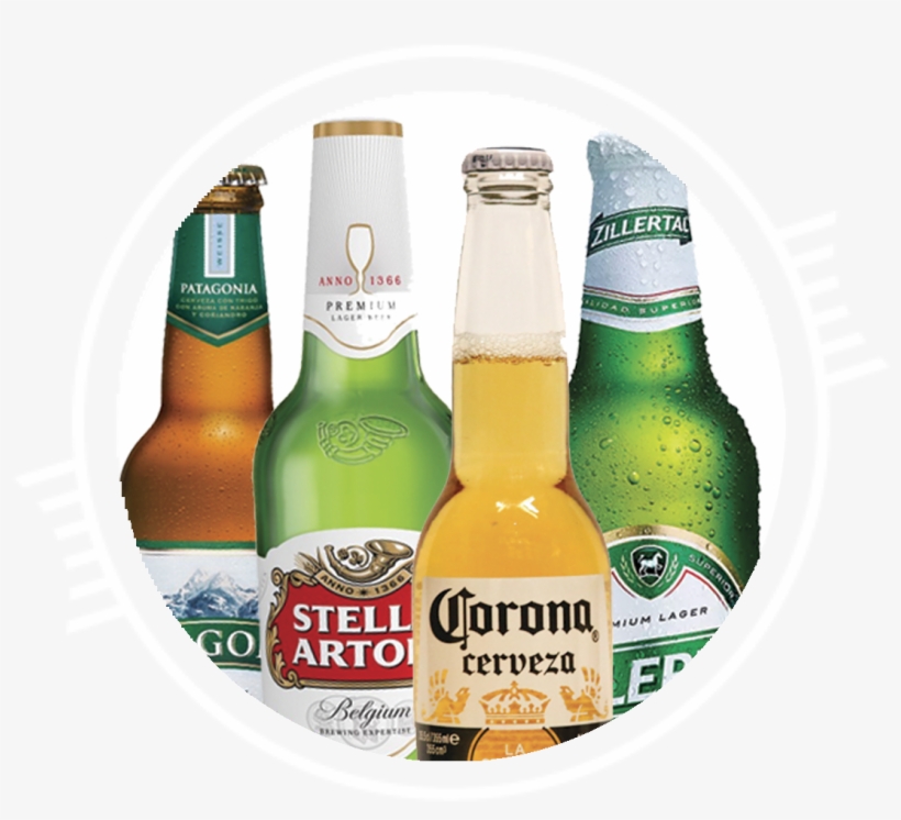 Cervezas - Corona Extra Beer - 12 Fl Oz Bottle, transparent png #3551310