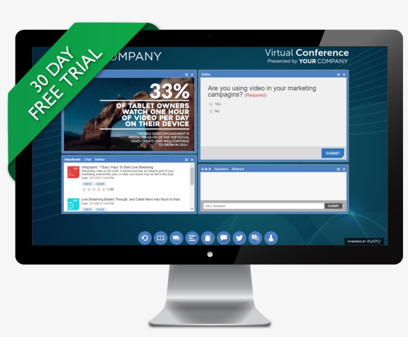 Fill Out Form Below To Start Free Trial - Inxpo, Inc., transparent png #3551681