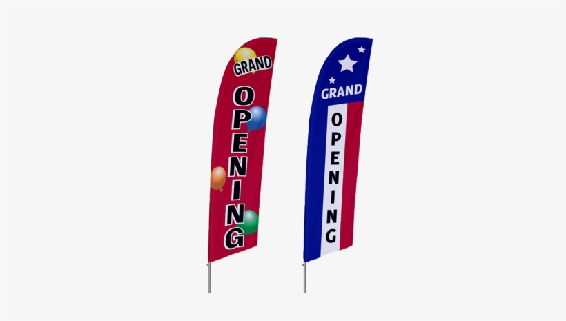 Grand Opening Flags - Stock, transparent png #3551923