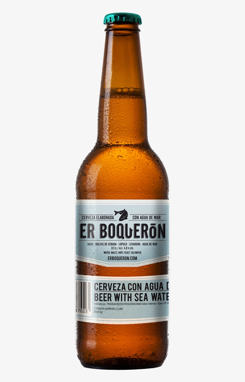 Erboqueron - Cerveza Con Agua Del Mar, transparent png #3552082