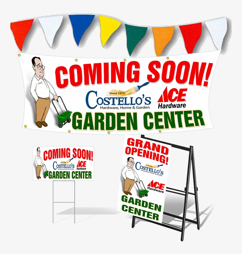 Home / Banners & Signs / Grand Opening Package - Ace Hardware, transparent png #3552194