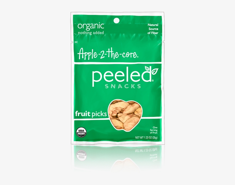 Peeled Snacks Apple 2 The Core® - Peeled Snacks Organic Apple-2-the-core, 1.23 Ounce, transparent png #3552310