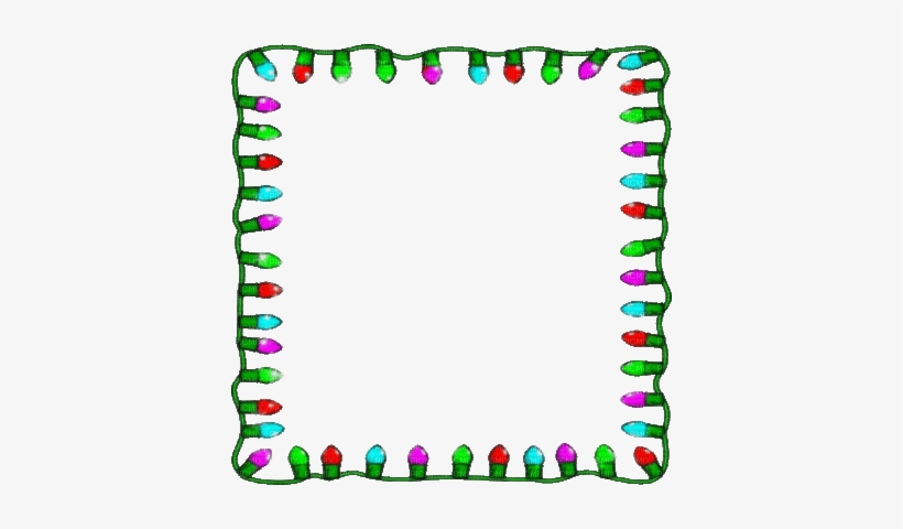 Preview Overlay - Christmas Lights Clip Art Borders, transparent png #3552477