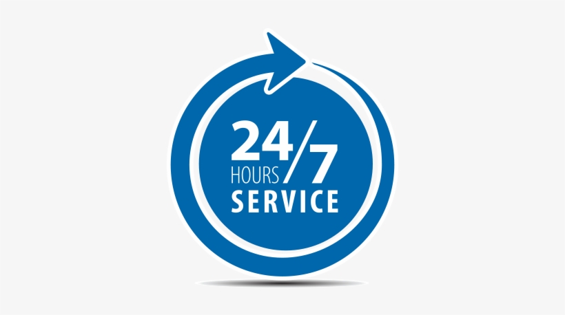 Our Commitment - 24 Hours Service Png - Free Transparent PNG Download ...