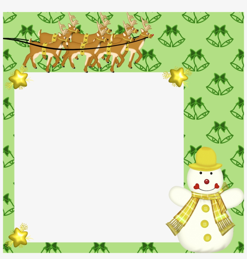 A Seguir, Há Mais Modelos De Convite De Natal Para - Moldura De Natal Verde Vertical, transparent png #3553091