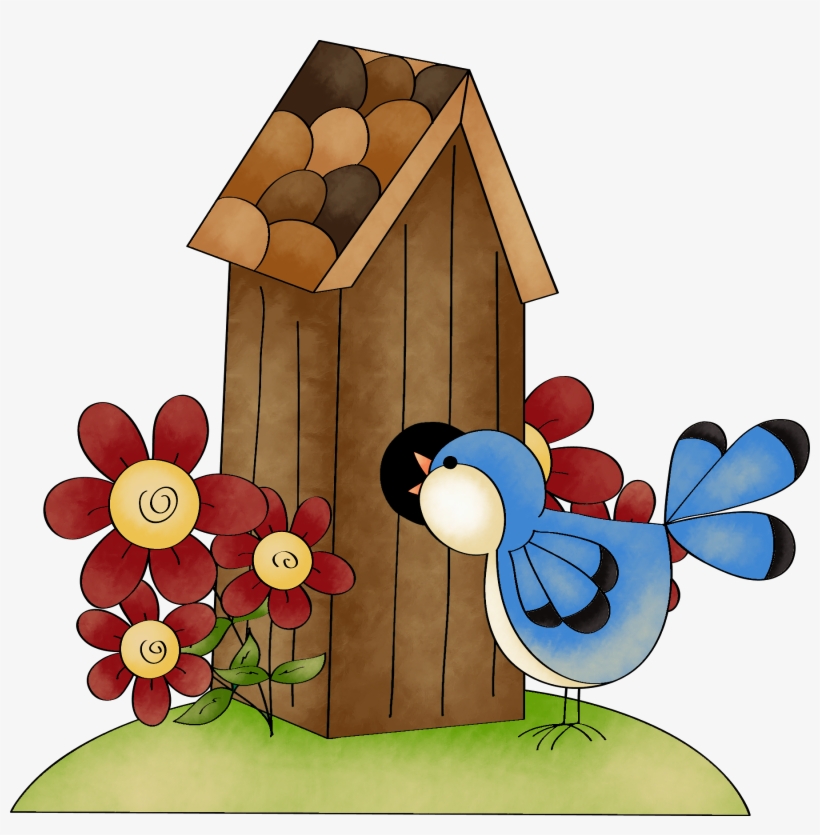 Png Free Download 5 Clipart Birdhouse - Bird House Clip Art, transparent png #3553140