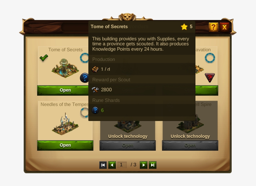 Awdescription - Elvenar Tome Of Secrets, transparent png #3553372