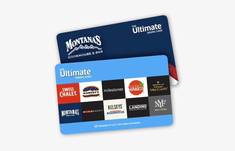 Montanas Gift Card1 - Multi Restaurant Gift Cards Canada, transparent png #3553474