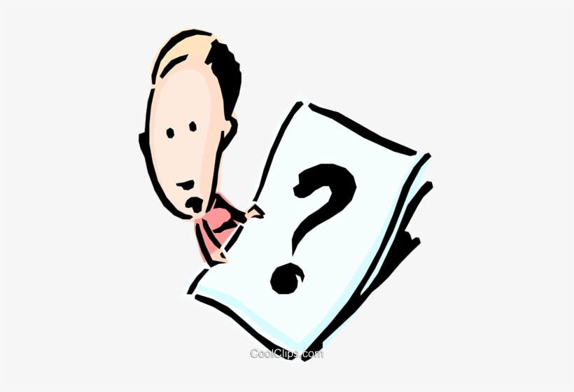 Cartoon Senhora Com Ponto De Interrogação Livre De - Any Questions, transparent png #3553564