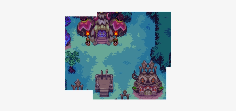 Village Foret Nuit - Illustration, transparent png #3554621