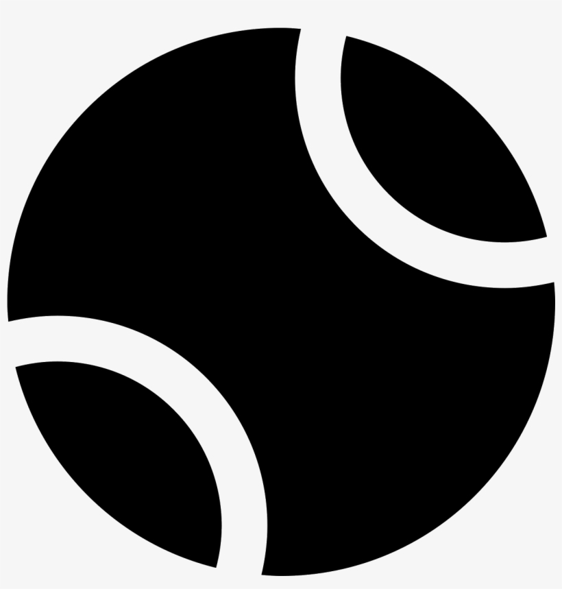 Tennis Ball Icon - Tennis, transparent png #3554874