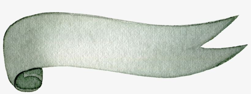 Gray Ribbon Decoration Vector - Portable Network Graphics, transparent png #3555178