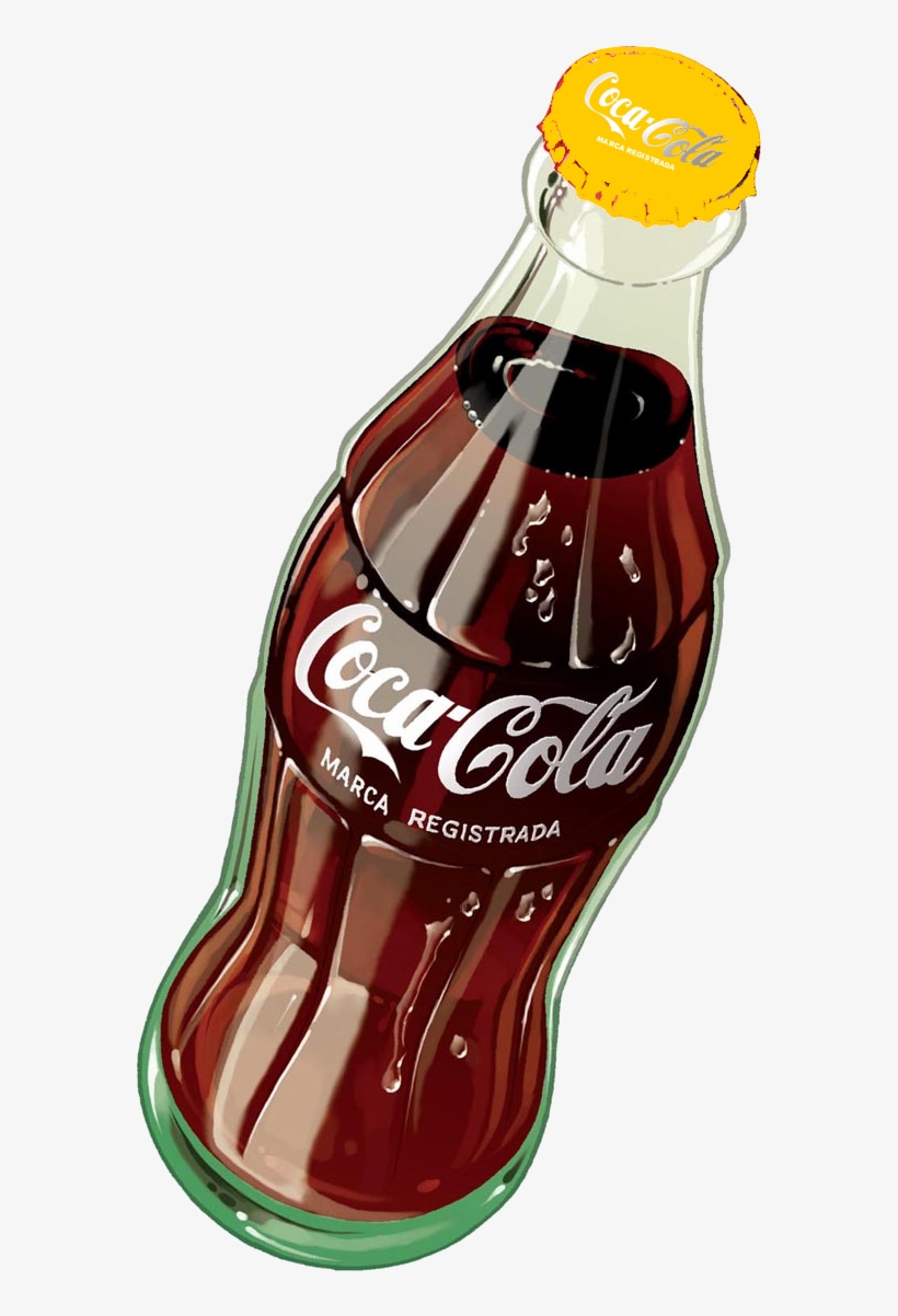 Coca-cola Refresco, Botellas, Gaseosa, Publicidad, - Coca Cola Bottle Pic Transparent, transparent png #3555632