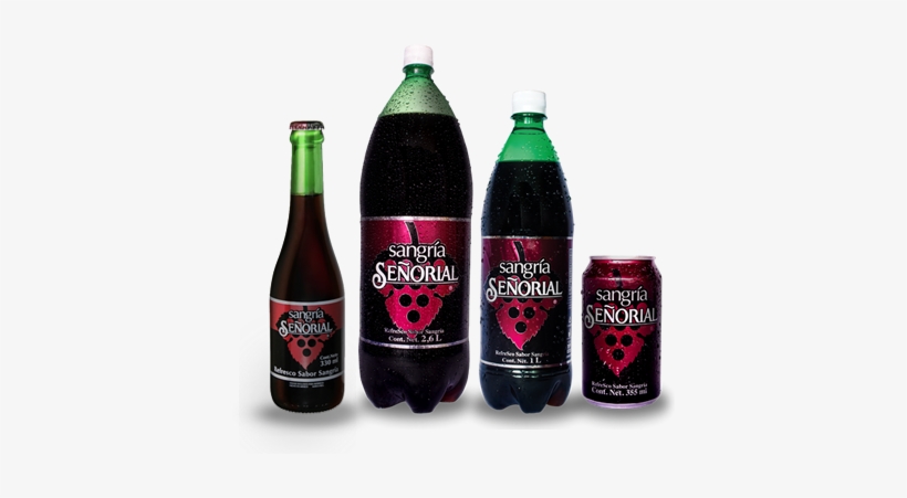 Senorial Carbonated Beverage, Sangria Flavored - 16.9, transparent png #3555679