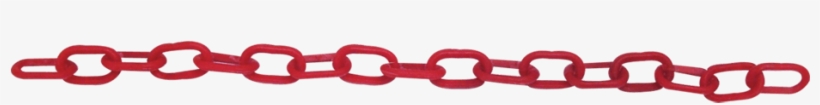 Cadena Plastico 1/8 Roja *3 - Chain, transparent png #3555792