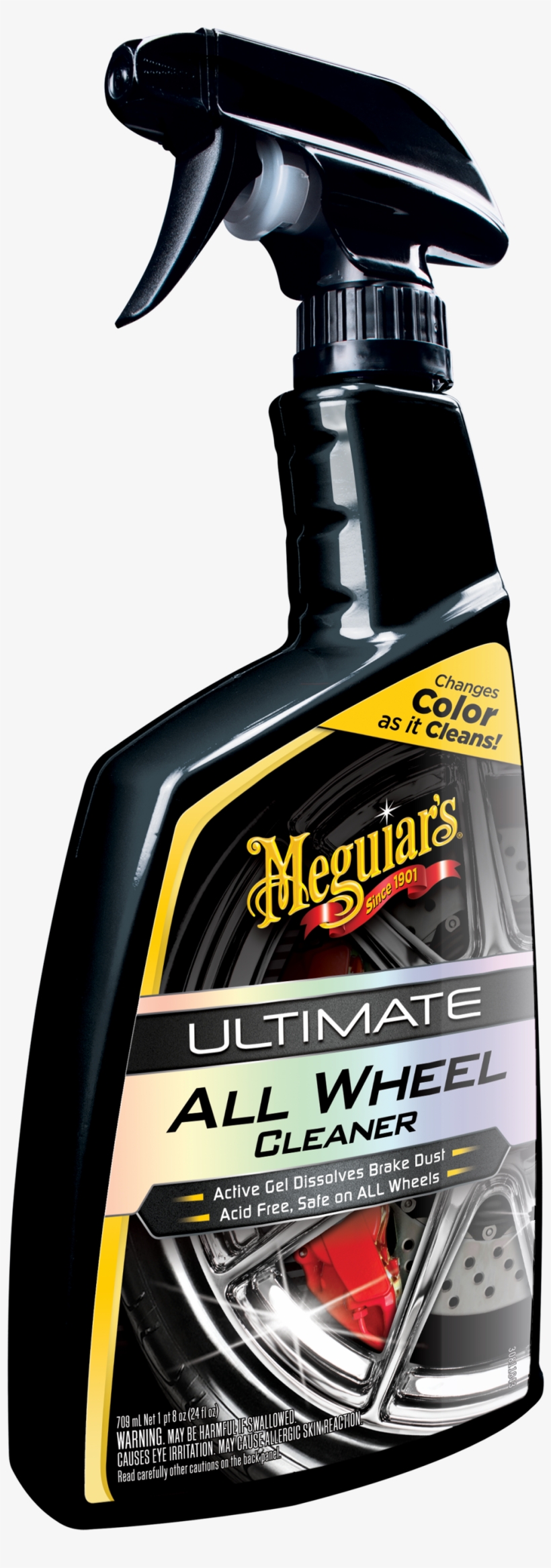 G180124 Ultimate All Wheel Cleaner - Meguiars Ultimate Wheel Cleaner, transparent png #3556523