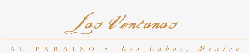 Las Ventanas Logo Png Transparent - Calligraphy, transparent png #3556579
