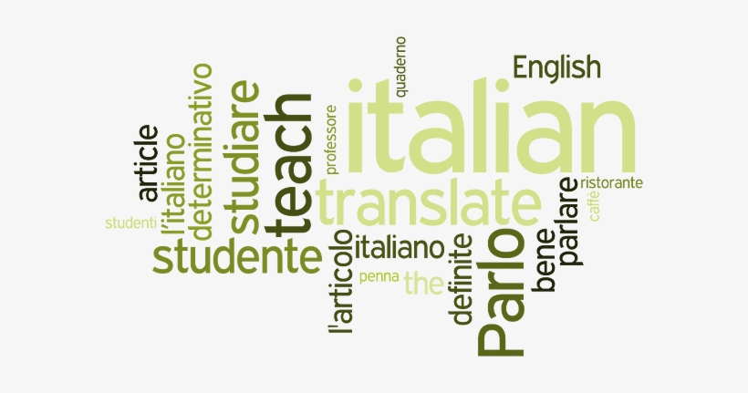 Learning Italian, transparent png #3556652