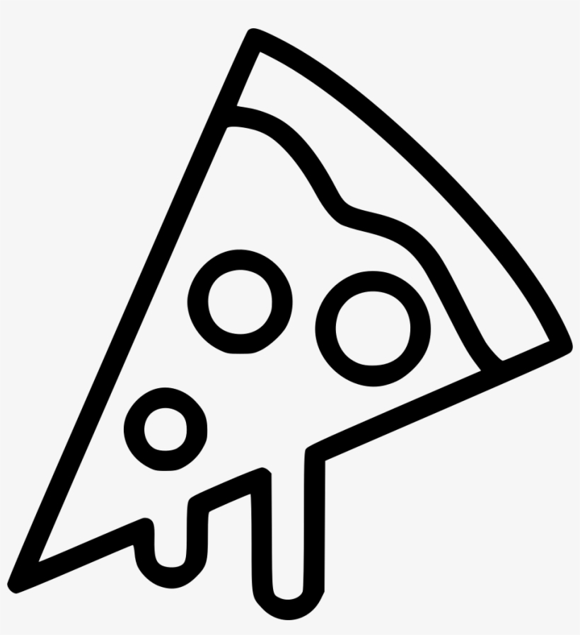 Pizza Slice Italian Comments - Pizza Icon Vector, transparent png #3556727