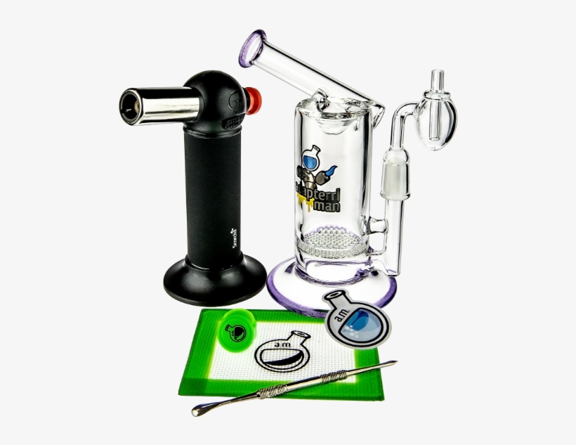 Dab Rig Kit Honeycomb Dab Rig Bundle Usa Made - United States Of America, transparent png #3556916