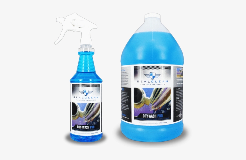 Dry Wash Pro - Dry Wash Pro 32oz Spray Bottle With Trigger, transparent png #3557029